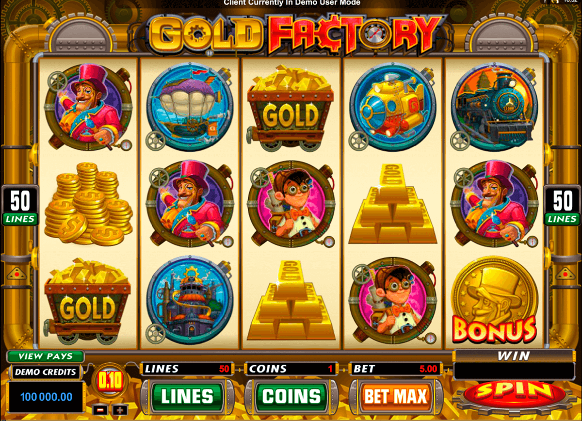 Slot Gold factory gratis