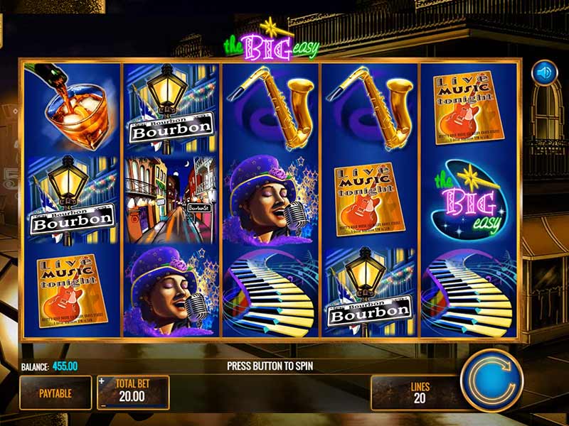 Slot The Big Easy online