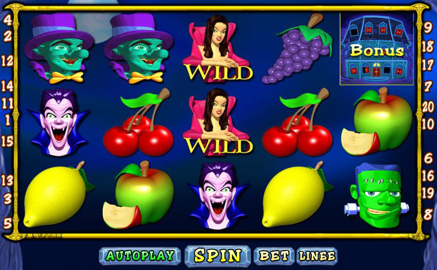 Griglia di gioco Slot Big Ghoulies 