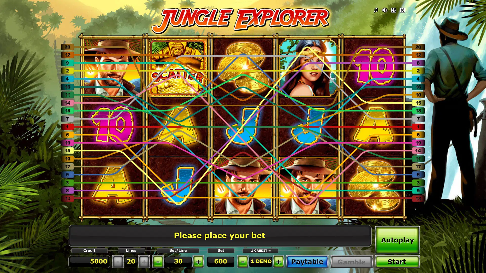 gioco slot jungle explorer